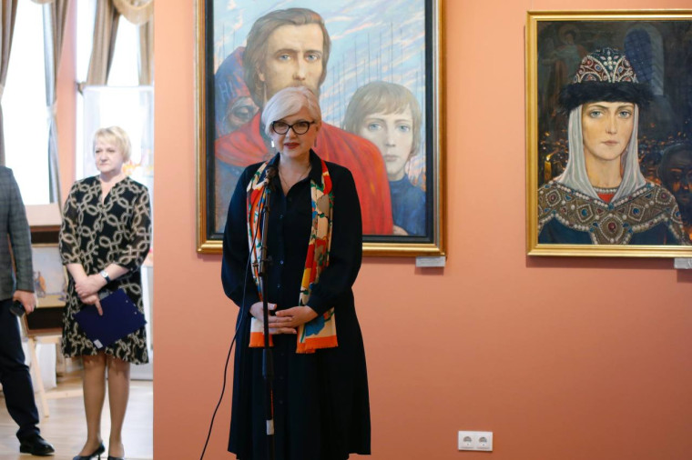 В Тульской области открылась выставка всемирно известного художника.