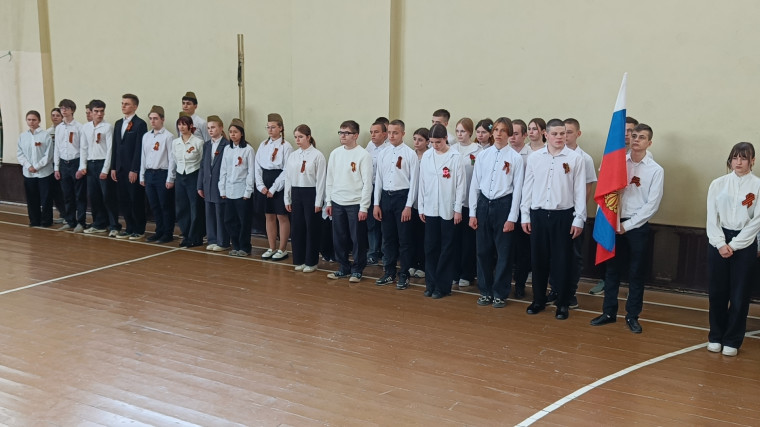 Смотр строя и песни.